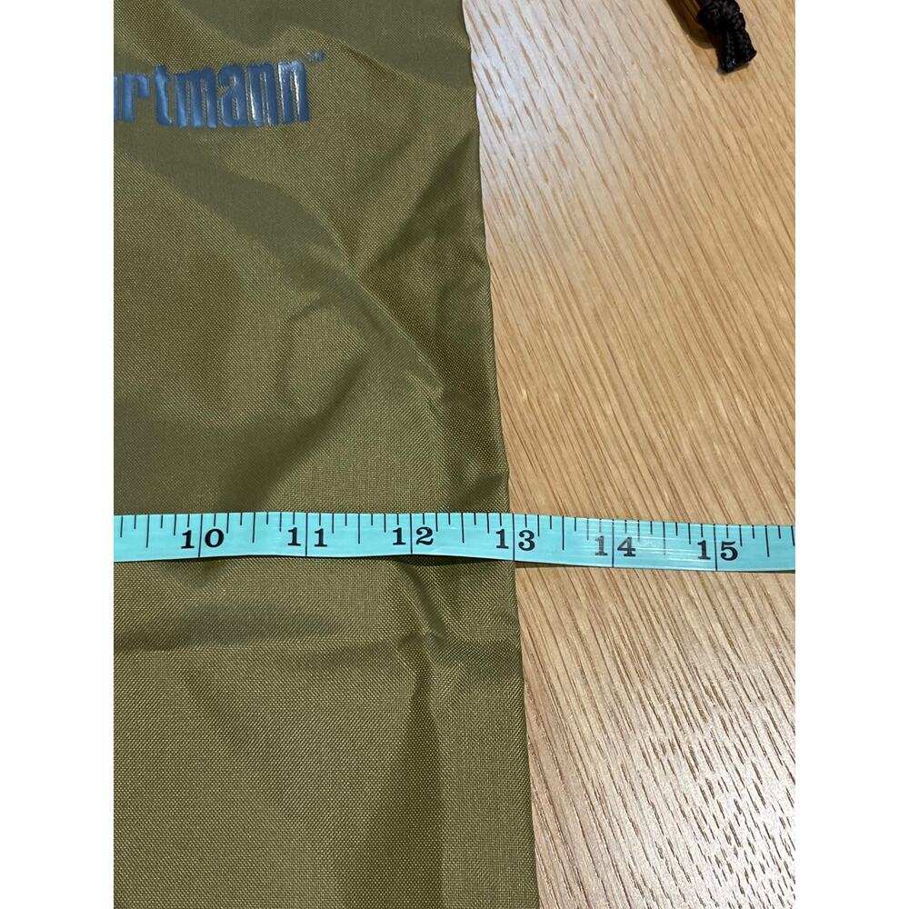 Hartmann Drawstring 13" x 19" Tan Khaki Shoe Laundry Bag - Picture 6 of 6